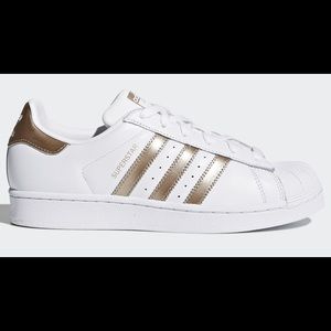Adidas Superstar Rose Gold Sneakers